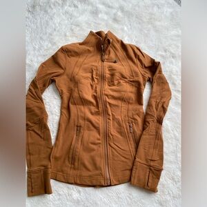 Lululemon 
DEFINE JACKET *LUON Size 6 Copper Brown SPECIAL COLOR!